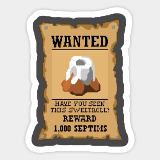 Have you seen this sweetroll? Sticker